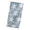 Blue Snowflake Pattern 10" x 10" Cotton Twill Napkin